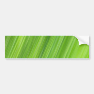 Green strips pattern bumper sticker