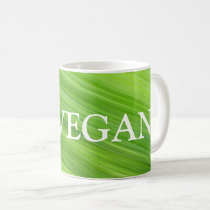 Green strips pattern coffee mug