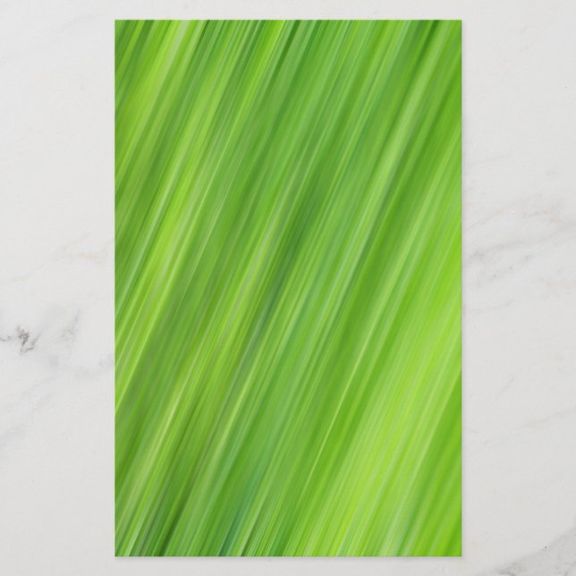 Green strips pattern flyer (Front)