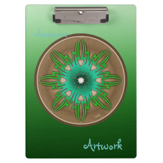Green Sun Clipboard