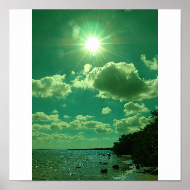 Green sun poster (Front)