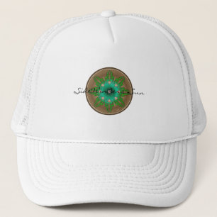 Green Sun Trucker Hat