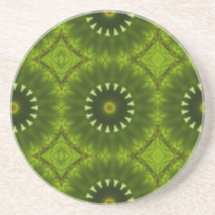 Green Suns Coaster