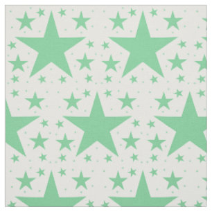 Green Superstar Collection Pattern Fabric