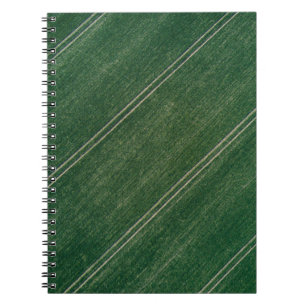 Green surface notebook
