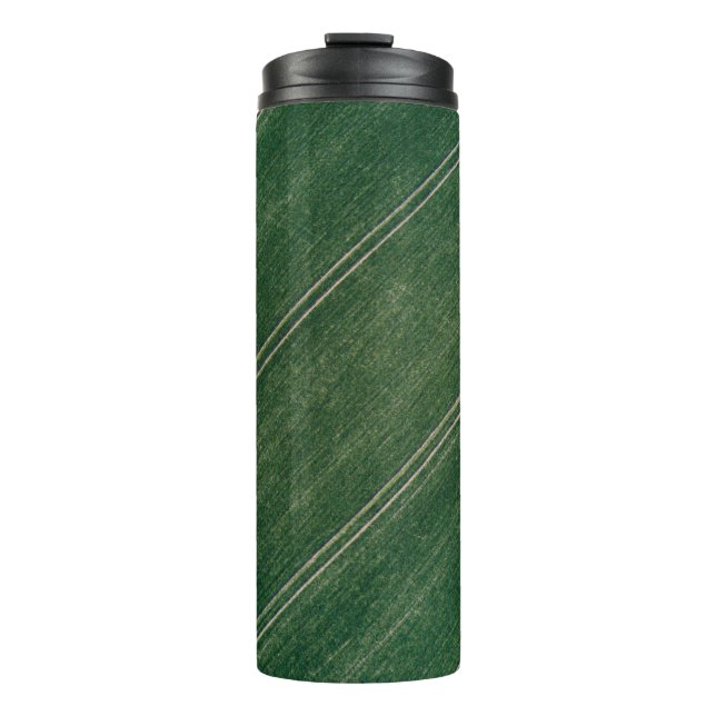 Green surface thermal tumbler (Front)