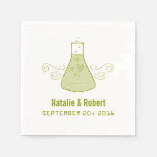 Green Sweet Chemistry Paper Napkins
