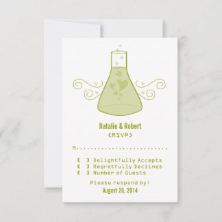 Green Sweet Chemistry Response Card