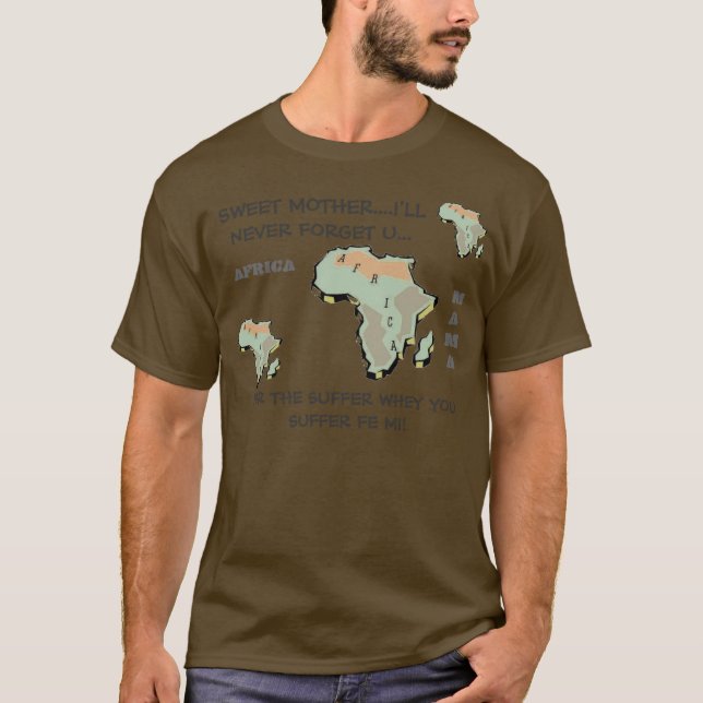 GREEN SWEET MOTHER  LONG SLEEVE TEE (Front)