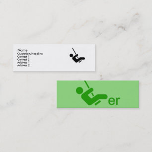 Green Swinger Calling Card