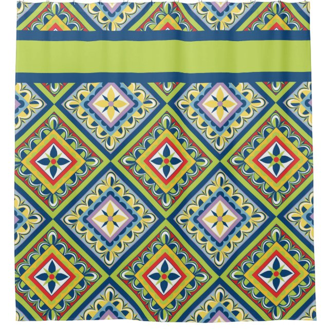 Green Talavera Tile (Front)