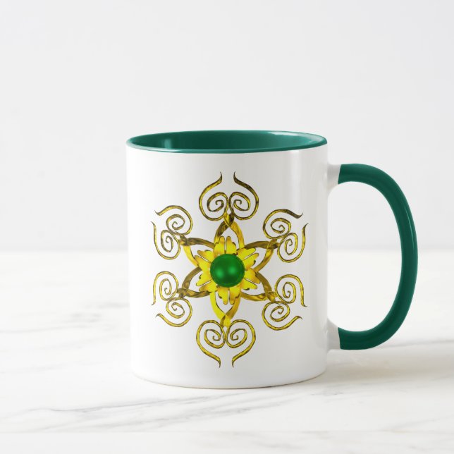 GREEN TALISMAN MUG (Right)