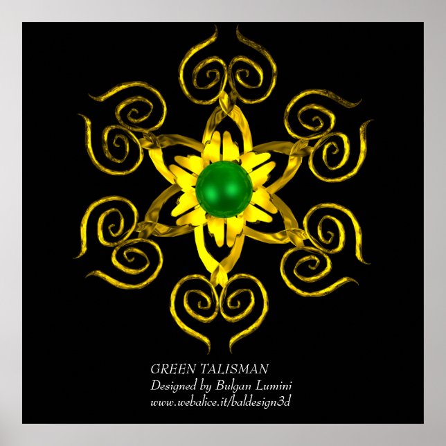 GREEN TALISMAN POSTER (Front)