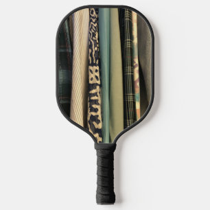 Green, Tan Prints one of a kind pickleball paddle