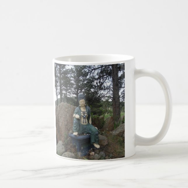 Green Tara Statue Mug (Right)