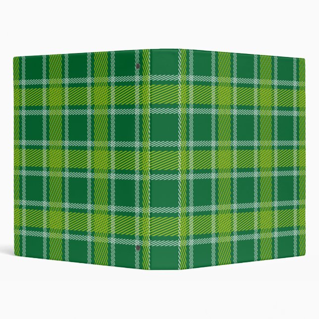 Green Tartan Binder (Background)
