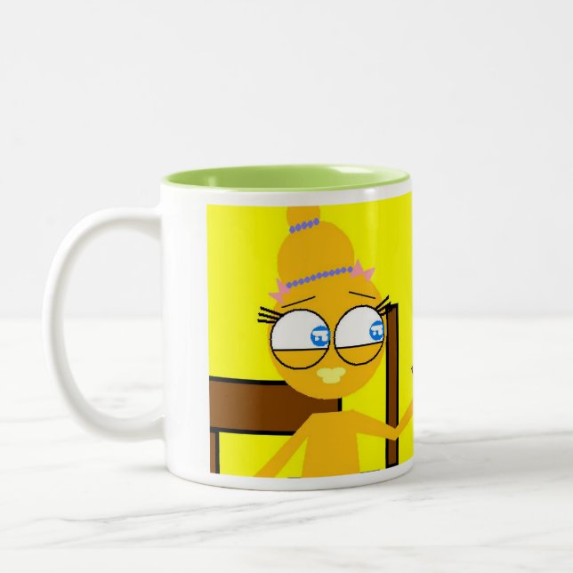 green tea and duck sauce mug (Left)