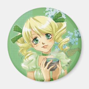 Green tea magnet