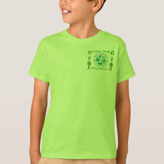 green team shirt