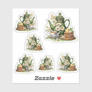 Green teapots