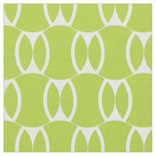 Green tennis balls (choose your background) fabric