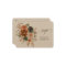 Green & Terra Cotta Floral w Meal RSVP 