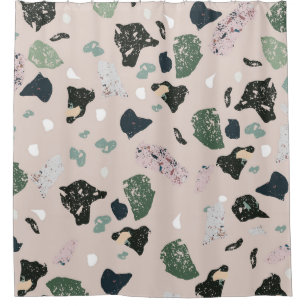 Green Terrazzo Pattern