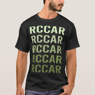 Green Text RC Car Cars T-Shirt