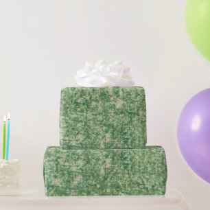 Green Textured Background by Shirley Taylor Wrapping Paper