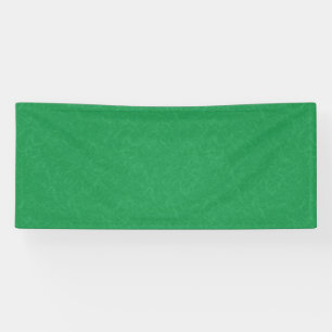 Green textured surface with  swirling pattern banner