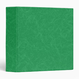 Green textured surface with swirling pattern binder