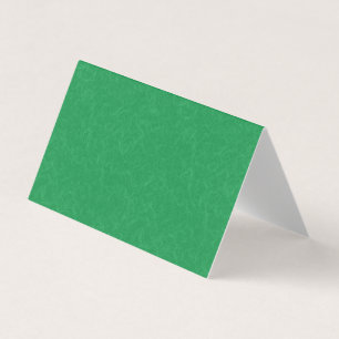 Green textured surface with  swirling pattern business card