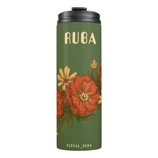 Green Thermal Tumbler (Front)