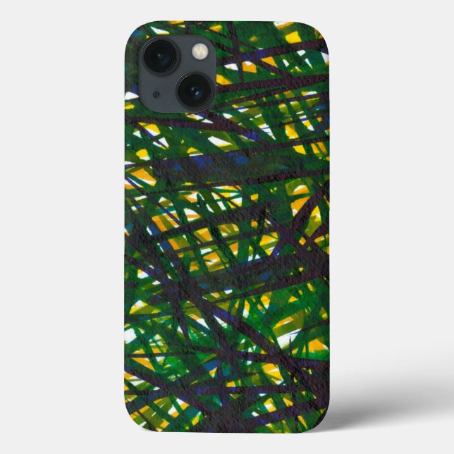 Green Thicket II Case-Mate iPhone Case (Back)