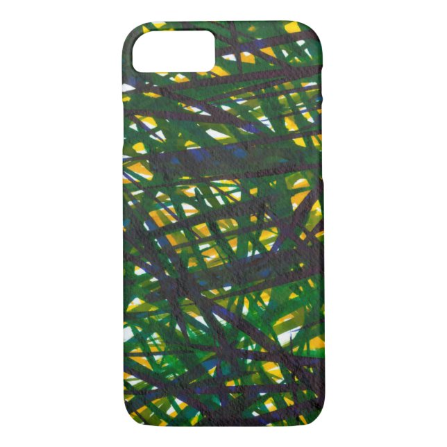 Green Thicket II Case-Mate iPhone Case (Back)