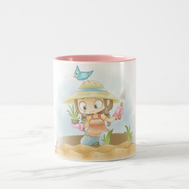 Green Thumb Coffee Mug (Center)