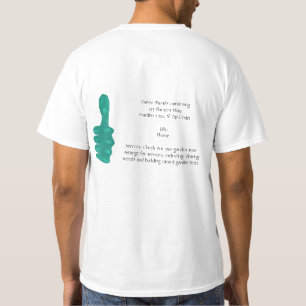 Green Thumb Gardening Business Tshirts Modèle