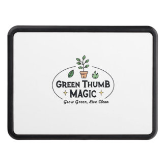 Green Thumb Magic | Urban Gardening  Trailer Hitch Cover
