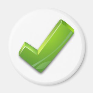 Green-Tick Magnet