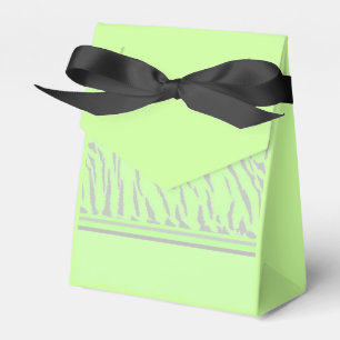 Green Tiger Fur Pattern Favor Box
