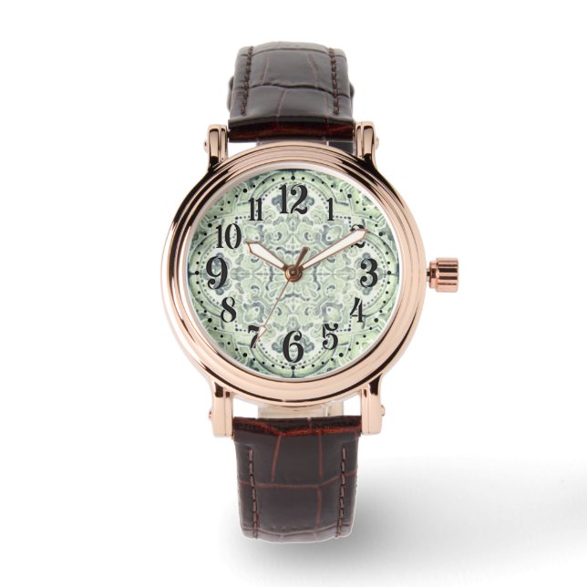 Green Tile Watch (Front)