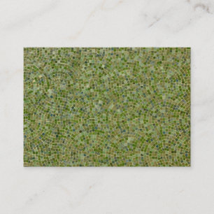 green tiles business card