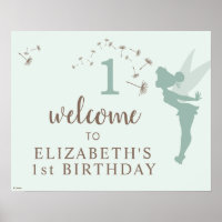 Green Tinker Bell Girl Birthday