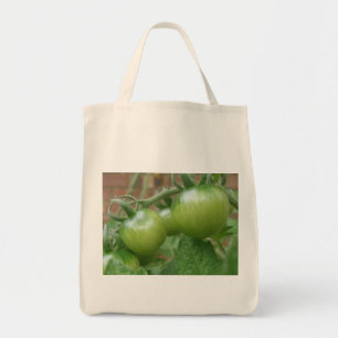 Green Tomatoes Organic Grocery Tote Bag