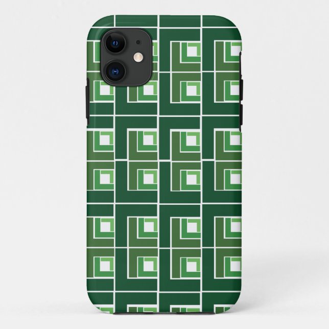 Green Topsy Turvy  Case-Mate iPhone Case (Back)