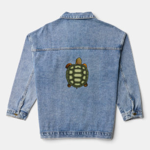Green Tortoise Denim Jacket