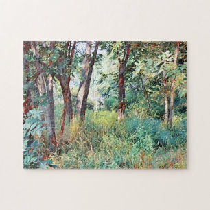 Green Tree Forest Hiking Puzzle