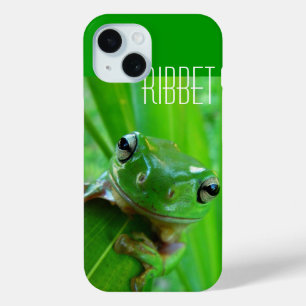 Green Tree Frog iPhone 15 Case
