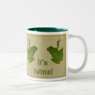 Green Tree Frog It's twins! Mug