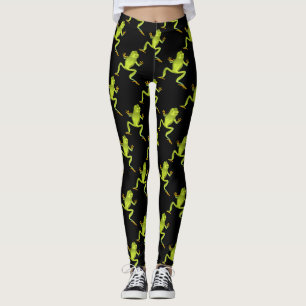 Green Tree Frogs Leggings